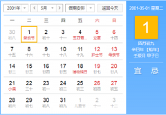 2001年5月出生的男命如何？01年5月发生了什么大事？